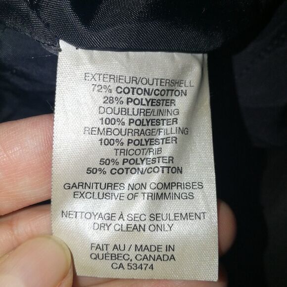 𝅺COKLUCH Winter Black & Grey Contemporary Zipper Front Long Coat Extra-Small - Picture 12 of 16